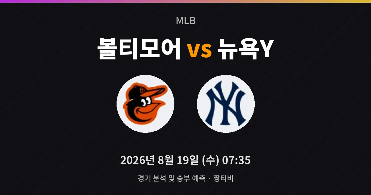 8월-19일 빅매치 승률 49% 대 51%, 백중세 캠든야즈 대결